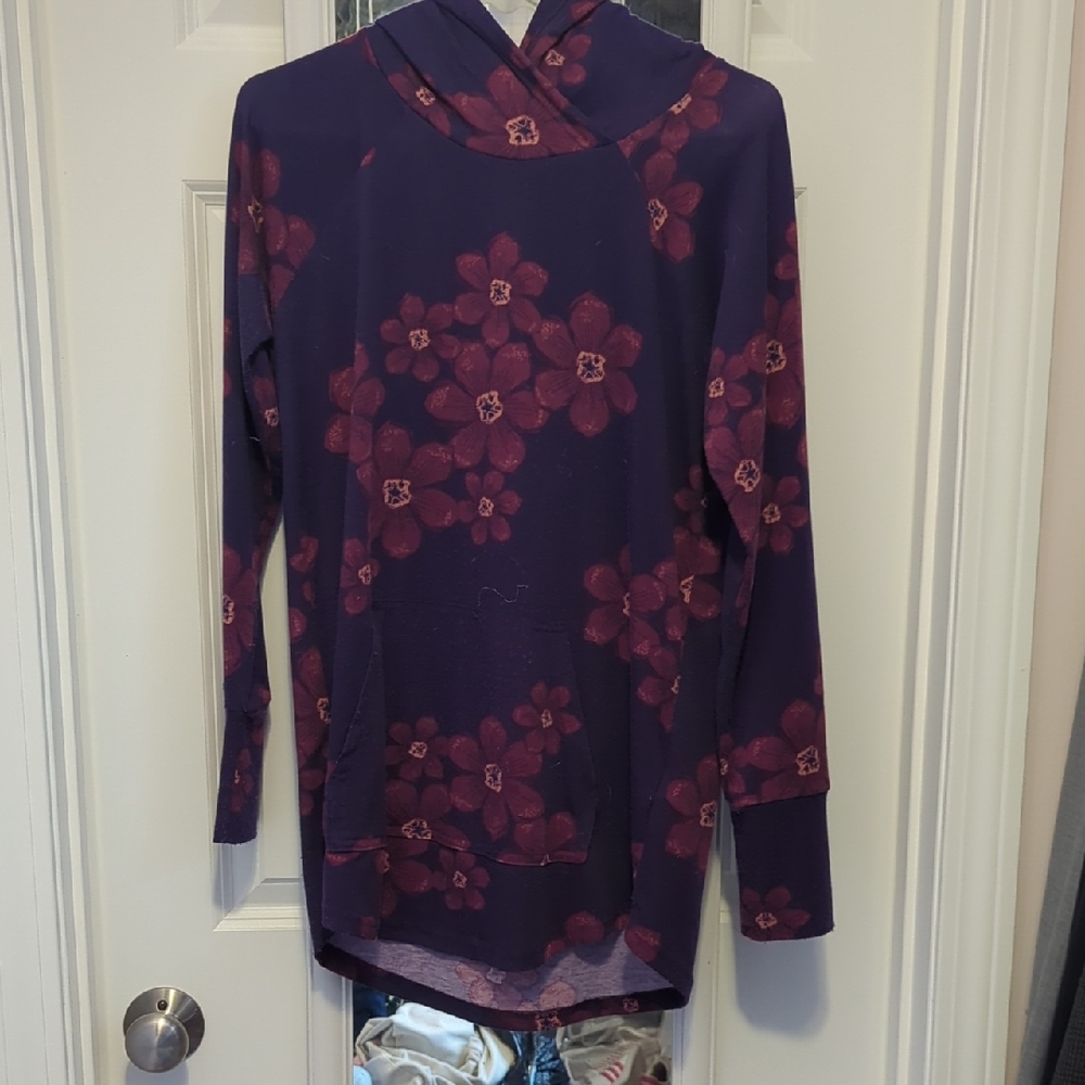 LuLaRoe Purple and Red Hoodie